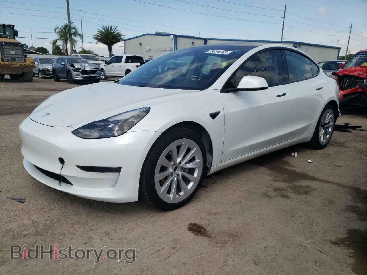 Photo 5YJ3E1EA7MF043697 - TESLA MODEL 3 2021
