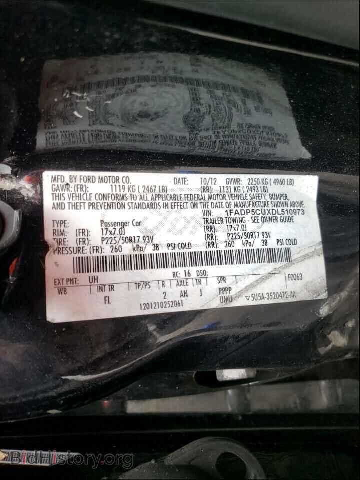 2013 FORD CMAX - VIN: 1FADP5CUXDL510973 - Photo 10