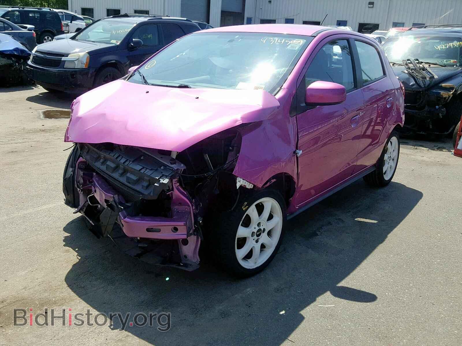 2015 MITSUBISHI MIRAGE - VIN: ML32A3HJ6FH035403 - Фото 2