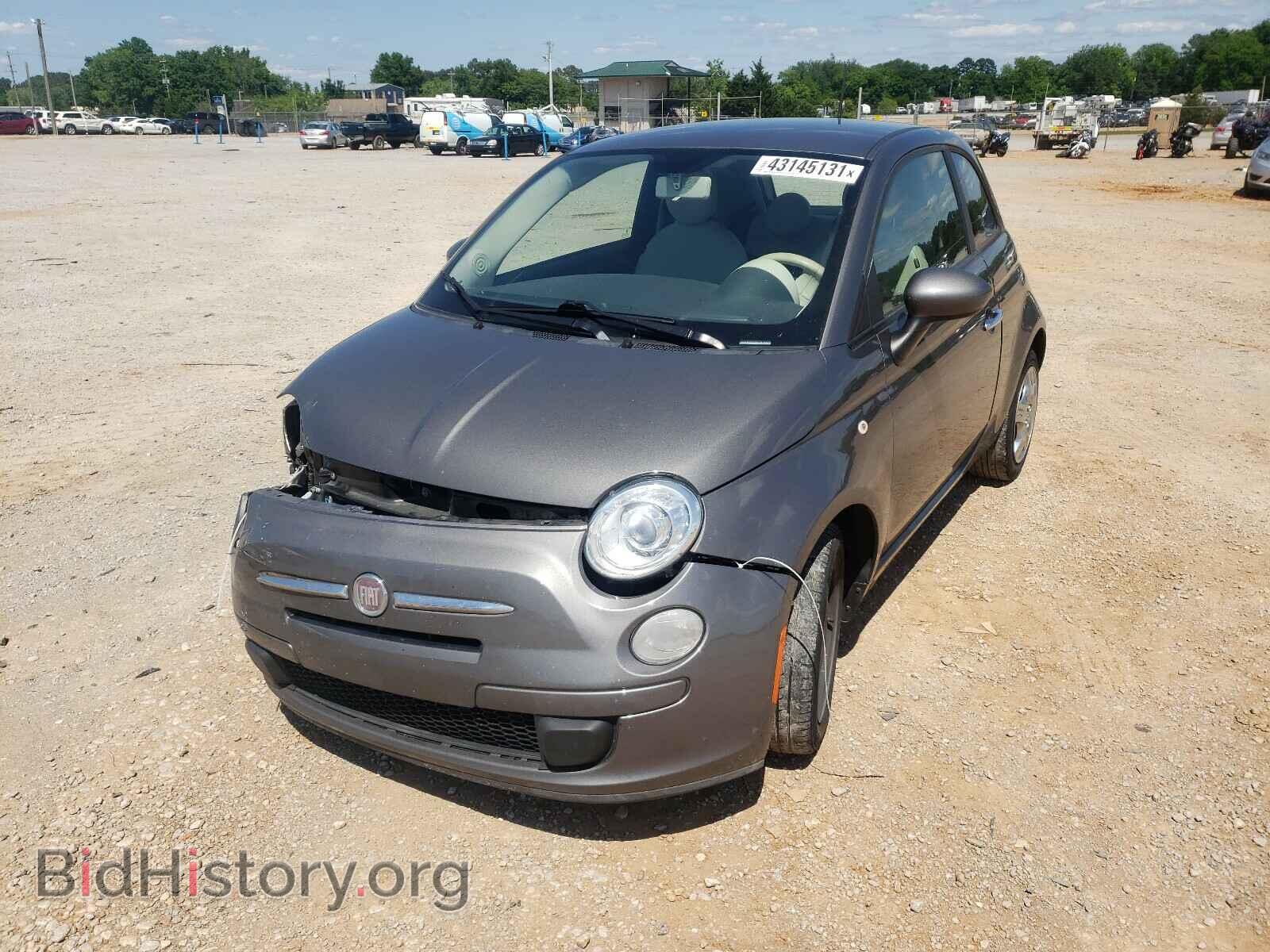2013 FIAT 500 - VIN: 3C3CFFAR8DT528894 - Фото 2
