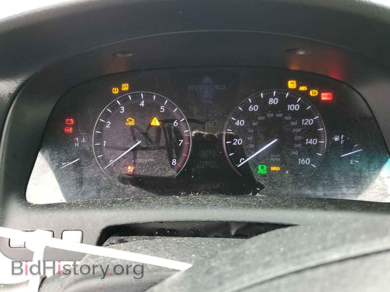 2007 LEXUS LS460 - VIN: JTHBL46F175045544 - Фото 9