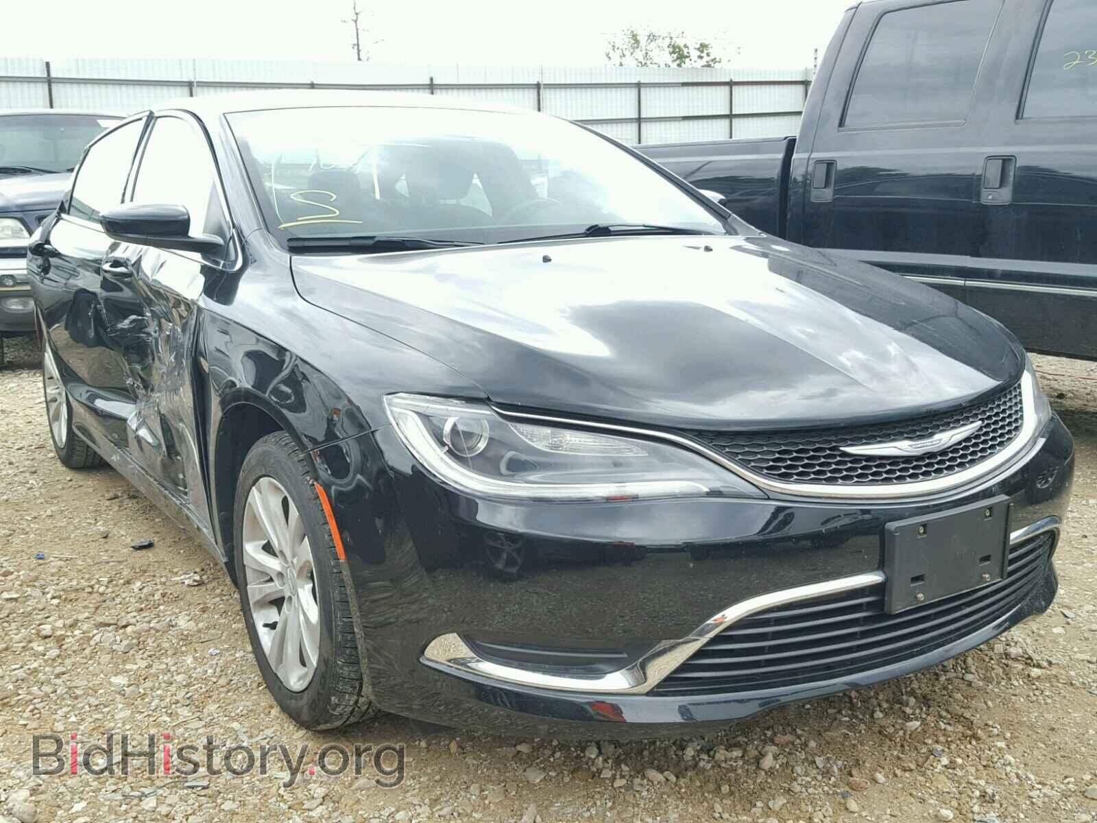 Фотография 1C3CCCAB2FN646629 - CHRYSLER 200 2015