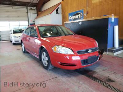 2009 Chevrolet IMPALA Impala 1LT, red — VIN 2G1WT57N891164073, Copart