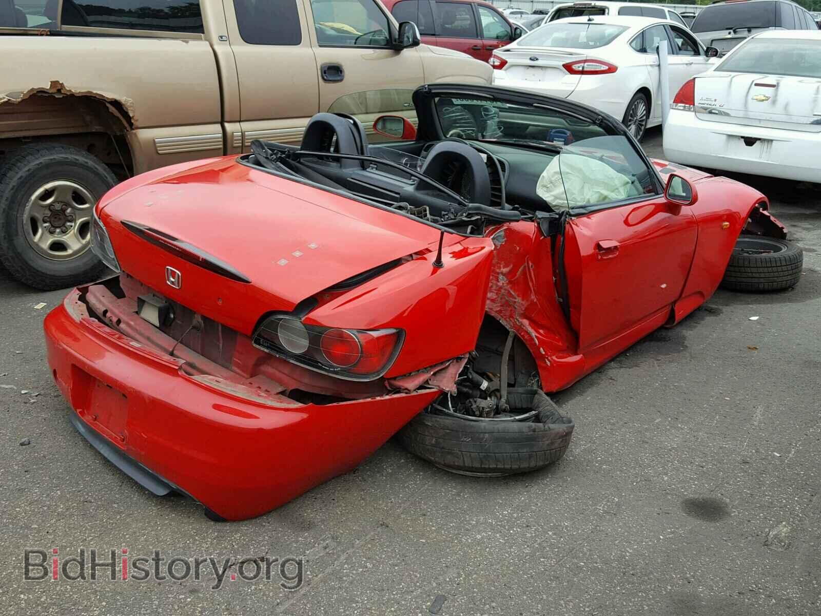 2002 HONDA S2000 - VIN: JHMAP11412T001018 - Фото 4