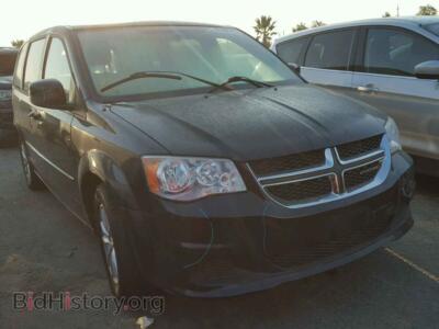 2013 Dodge CARAVAN Grand Cara, черный — VIN 2C4RDGCG6DR752150, Copart