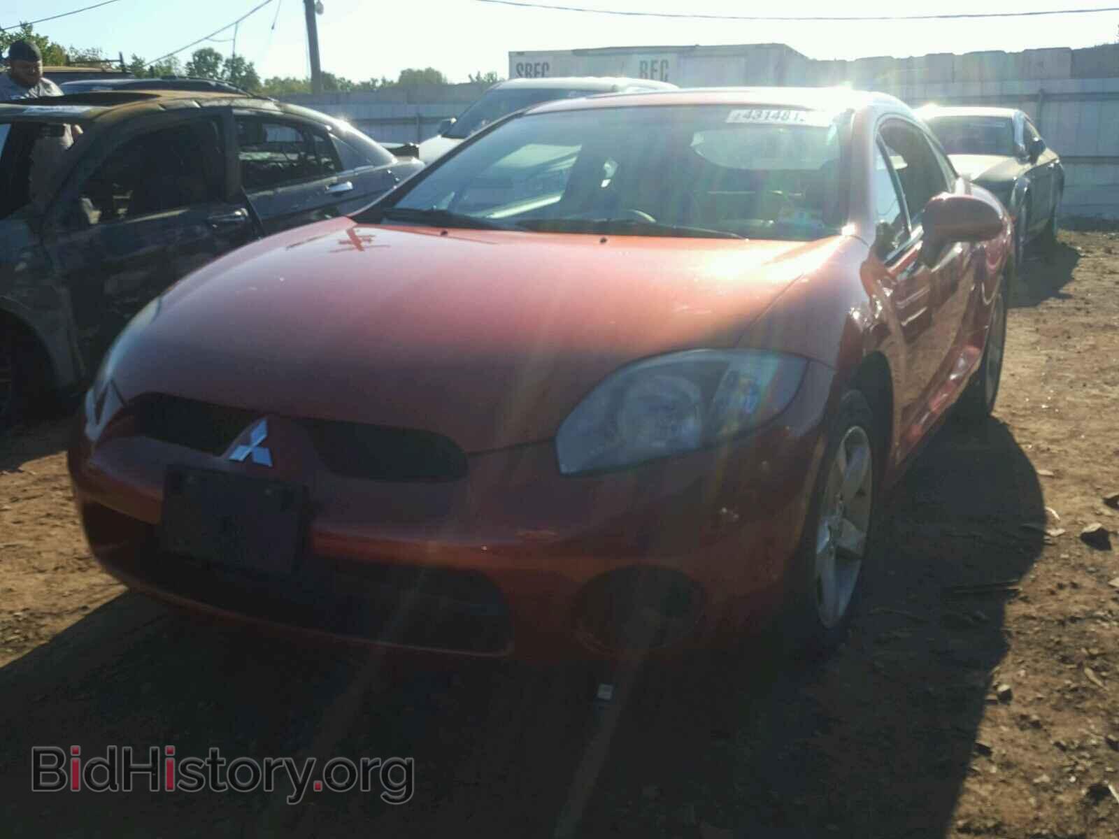 2007 MITSUBISHI ECLIPSE - VIN: 4A3AK24F17E043328 - Фото 2