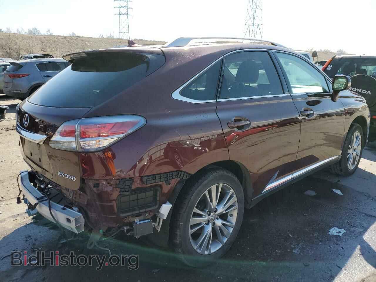 2013 LEXUS RX350 - VIN: 2T2BK1BA0DC190694 - Фото 3