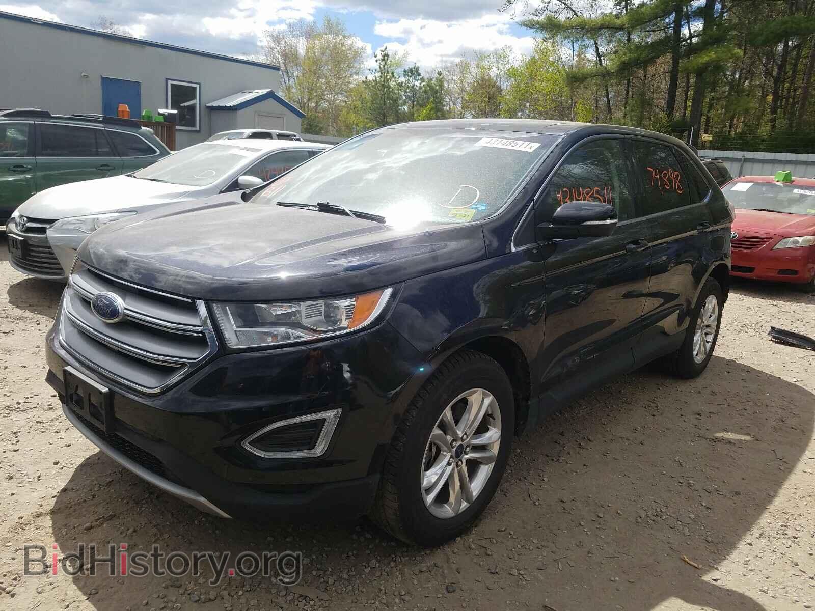 2016 FORD EDGE - VIN: 2FMPK4J83GBB79319 - Фото 2