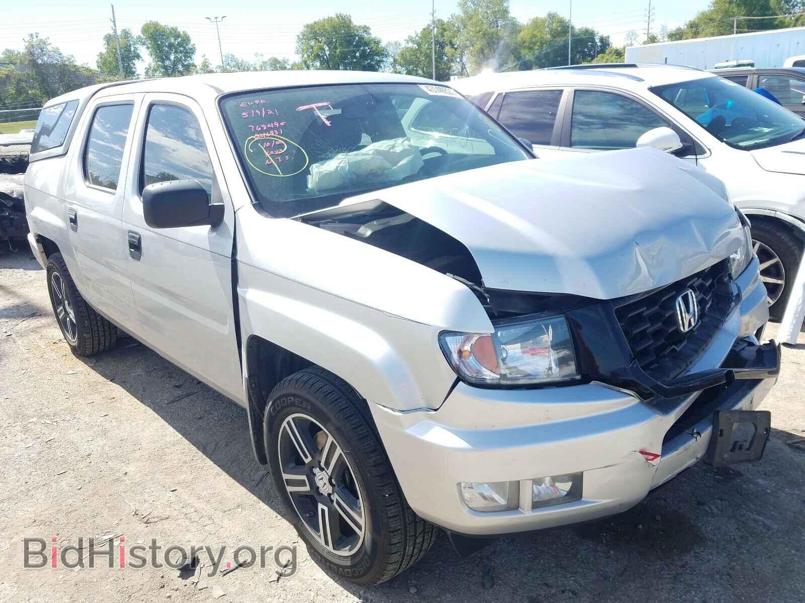 Photo 5FPYK1F73DB015114 - HONDA RIDGELINE 2013