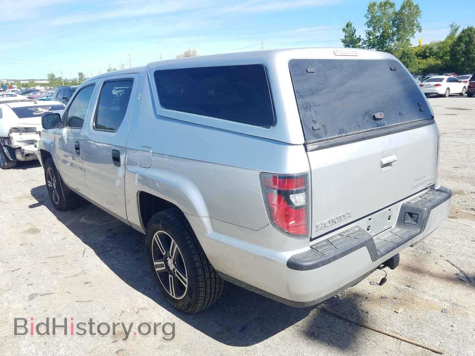 2013 HONDA RIDGELINE - VIN: 5FPYK1F73DB015114 - Фото 3