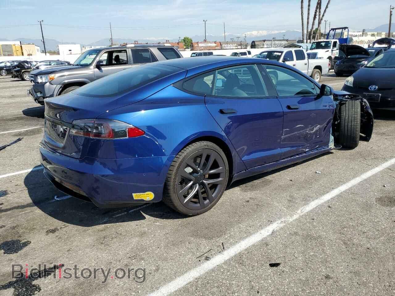 2022 TESLA MODEL S - VIN: 5YJSA1E51NF464682 - Photo 3