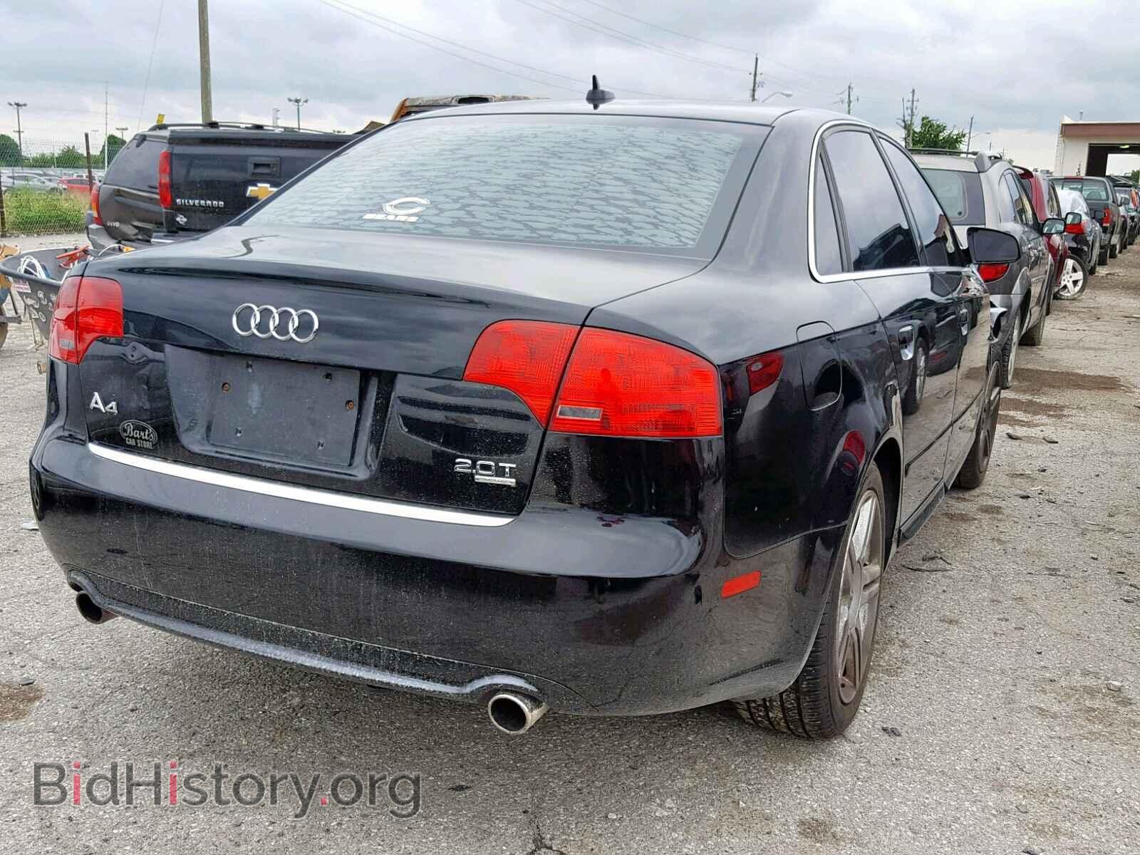 2008 AUDI A4 - VIN: WAUDF78EX8A103860 - Фото 4