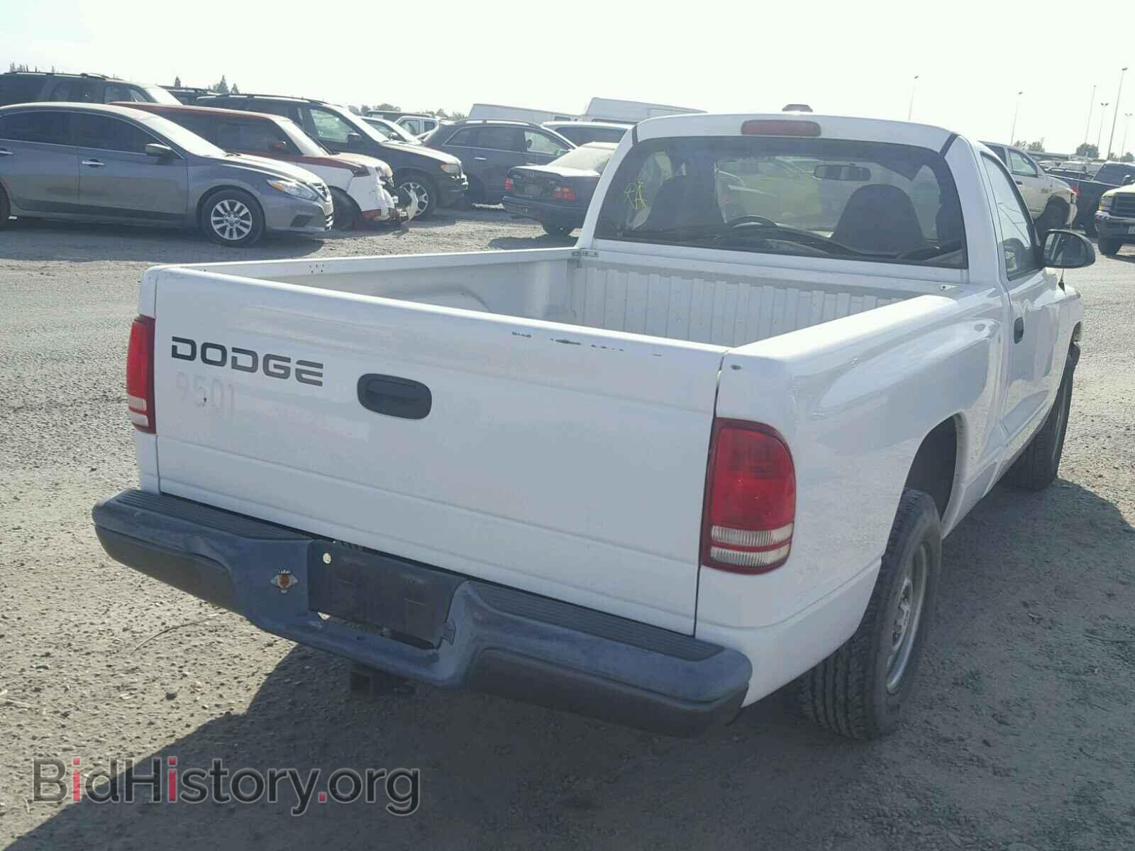 2002 DODGE DAKOTA - VIN: 1B7FL16X52S617686 - Фото 4