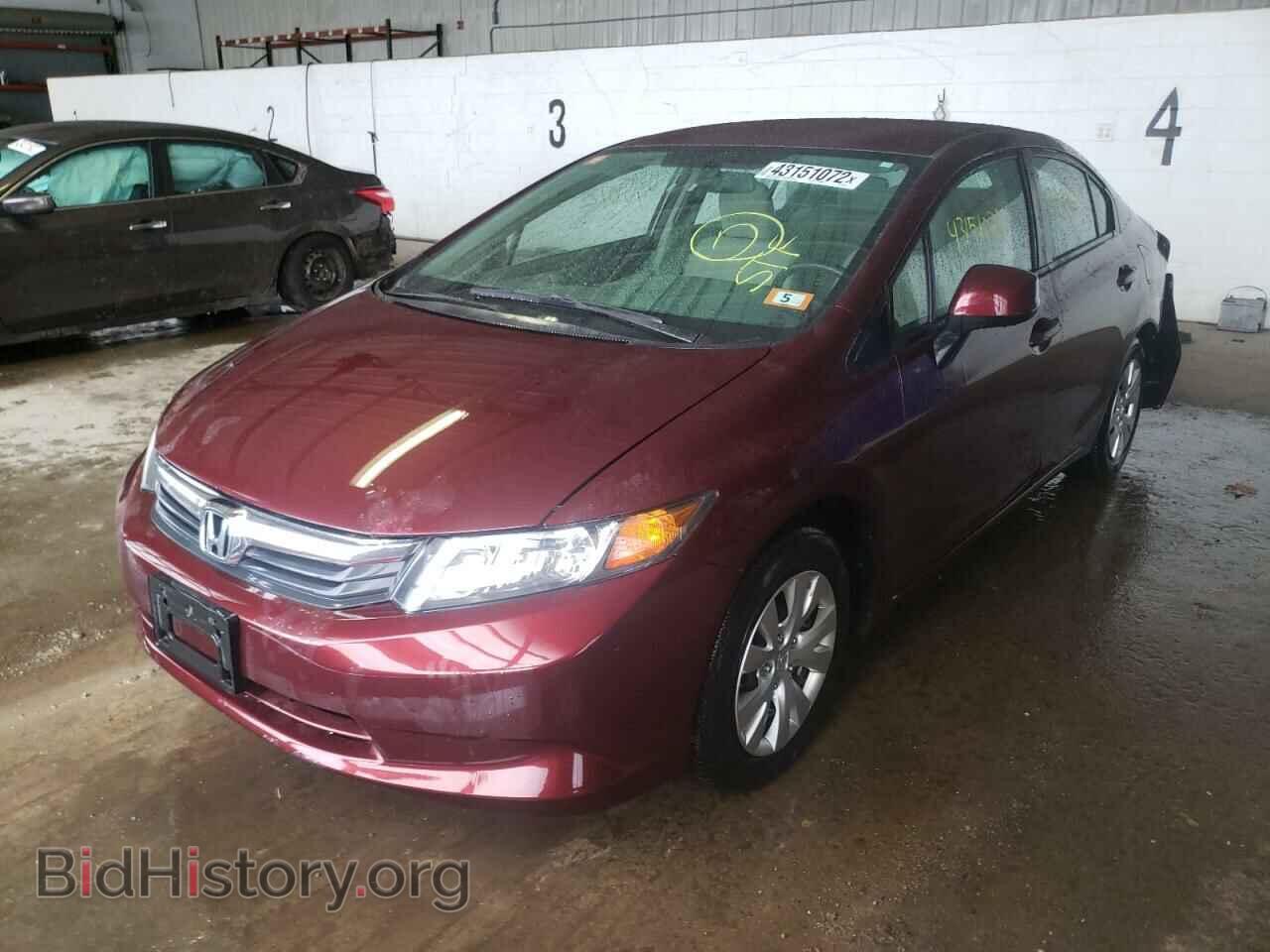 2012 HONDA CIVIC - VIN: 19XFB2F53CE030964 - Фото 2