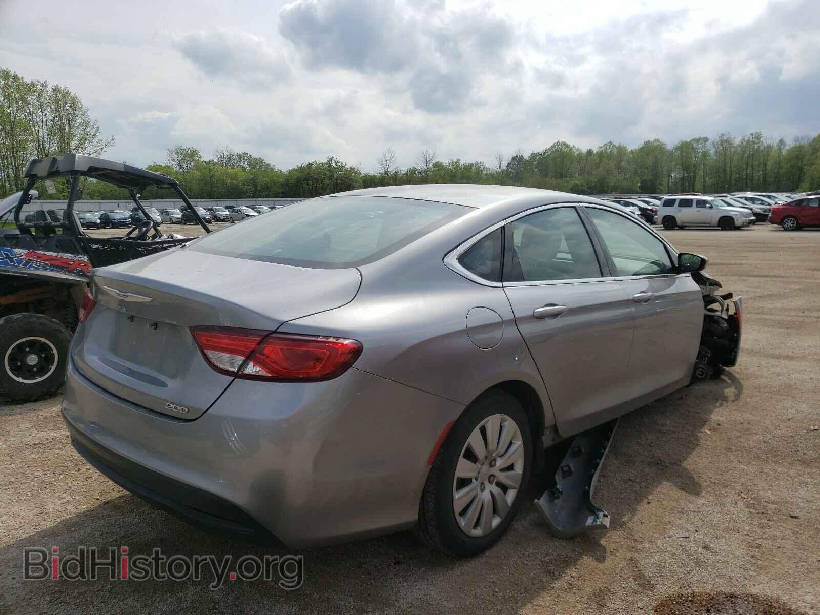 2017 CHRYSLER 200 - VIN: 1C3CCCFB0HN512245 - Фото 4