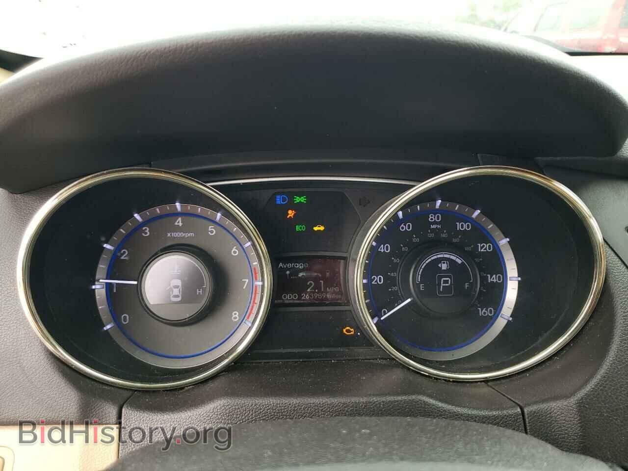 2012 HYUNDAI SONATA - VIN: 5NPEB4ACXCH353384 - Photo 9