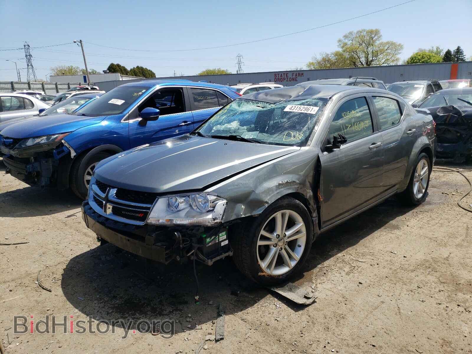 2012 DODGE AVENGER - VIN: 1C3CDZEGXCN253270 - Фото 2
