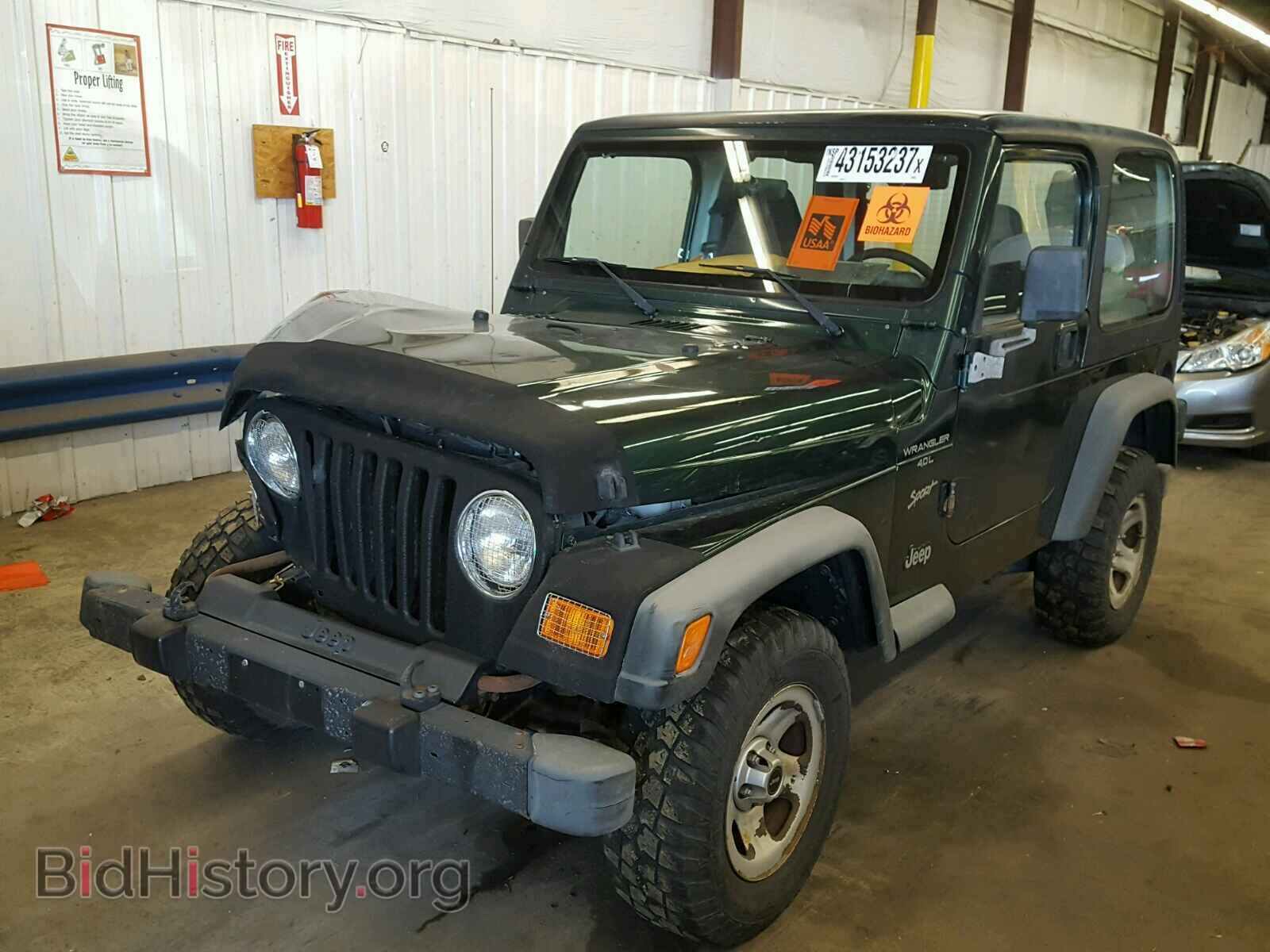 2000 JEEP WRANGLER - VIN: 1J4FA49S8YP703202 - Фото 2