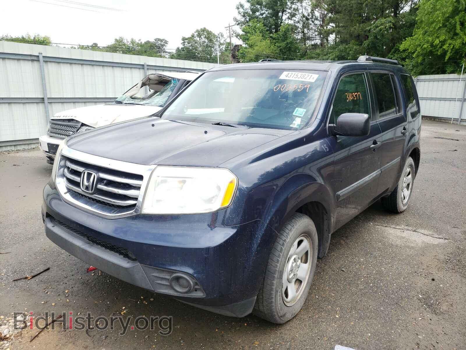 2012 HONDA PILOT - VIN: 5FNYF3H28CB002559 - Фото 2