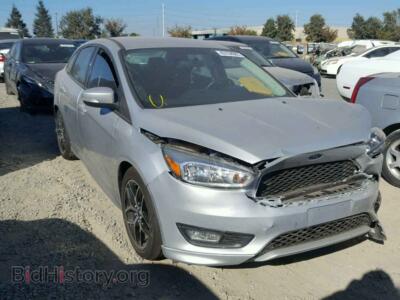 2015 Ford FOCUS, silver — VIN 1FADP3F28FL294655, Copart