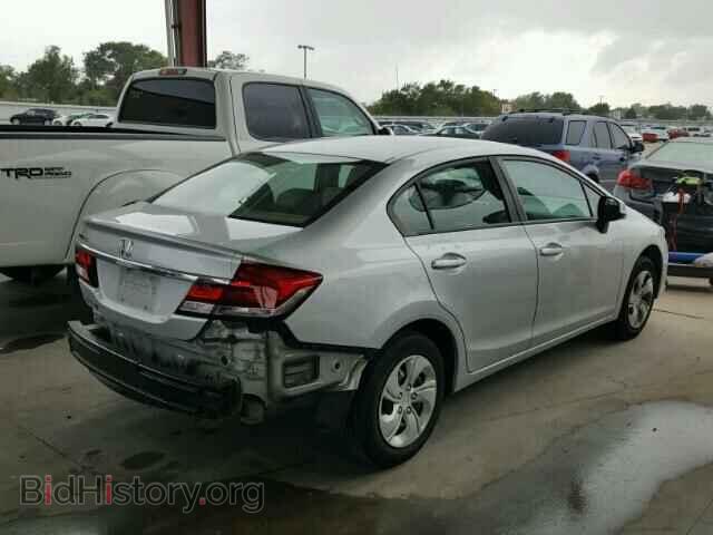 2013 HONDA CIVIC - VIN: 2HGFB2F54DH525584 - Фото 4