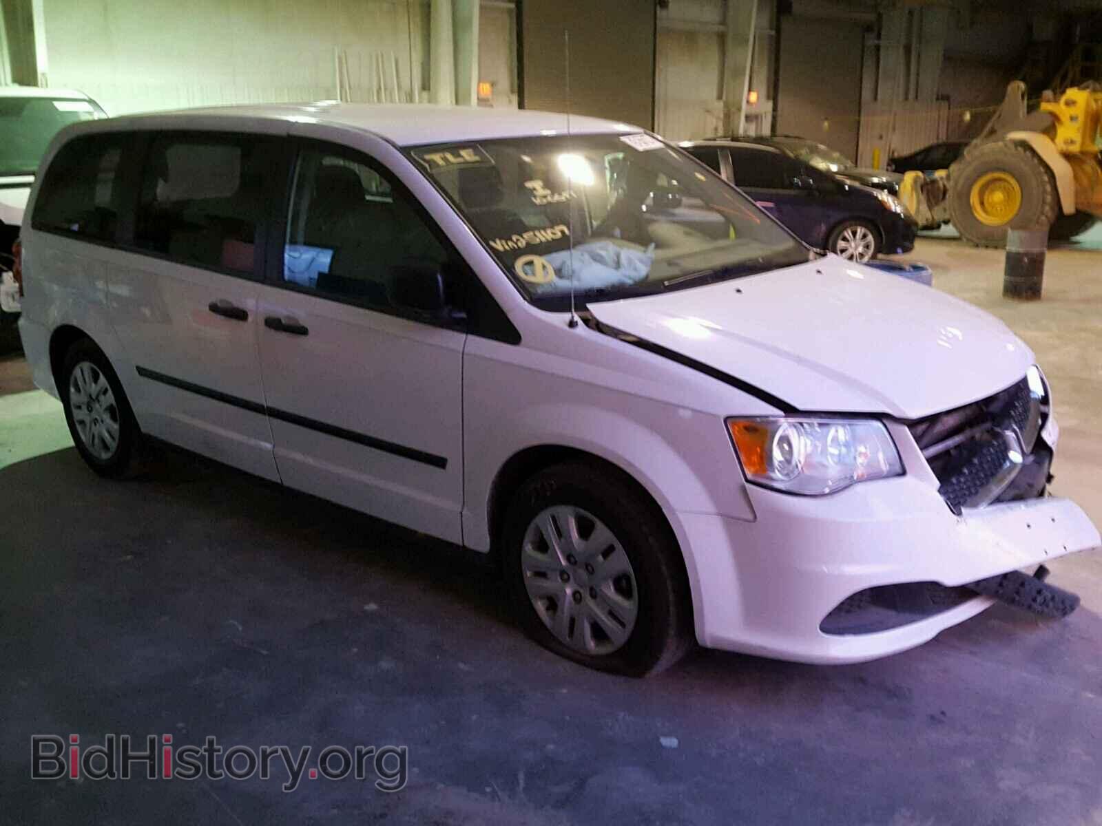 Фотография 2C4RDGBG1GR251107 - DODGE CARAVAN 2016