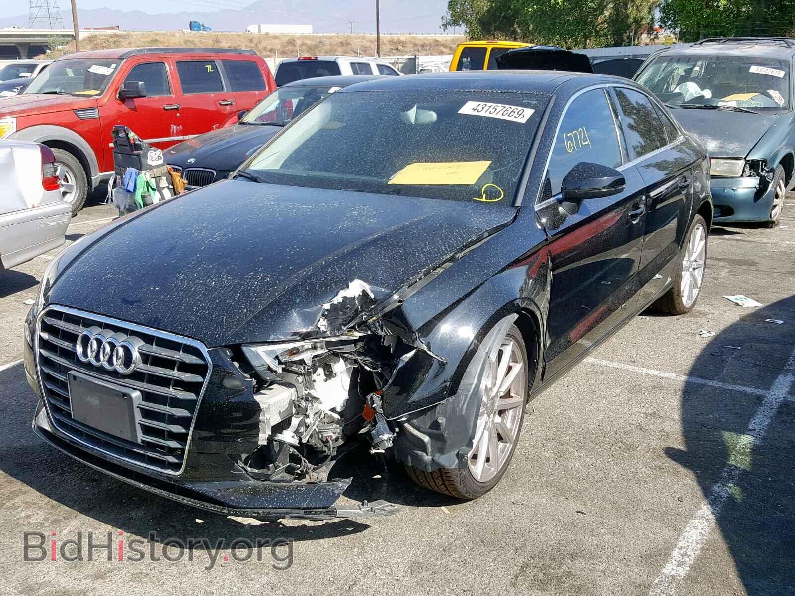 2015 AUDI A3 - VIN: WAUCCGFF2F1002177 - Фото 2