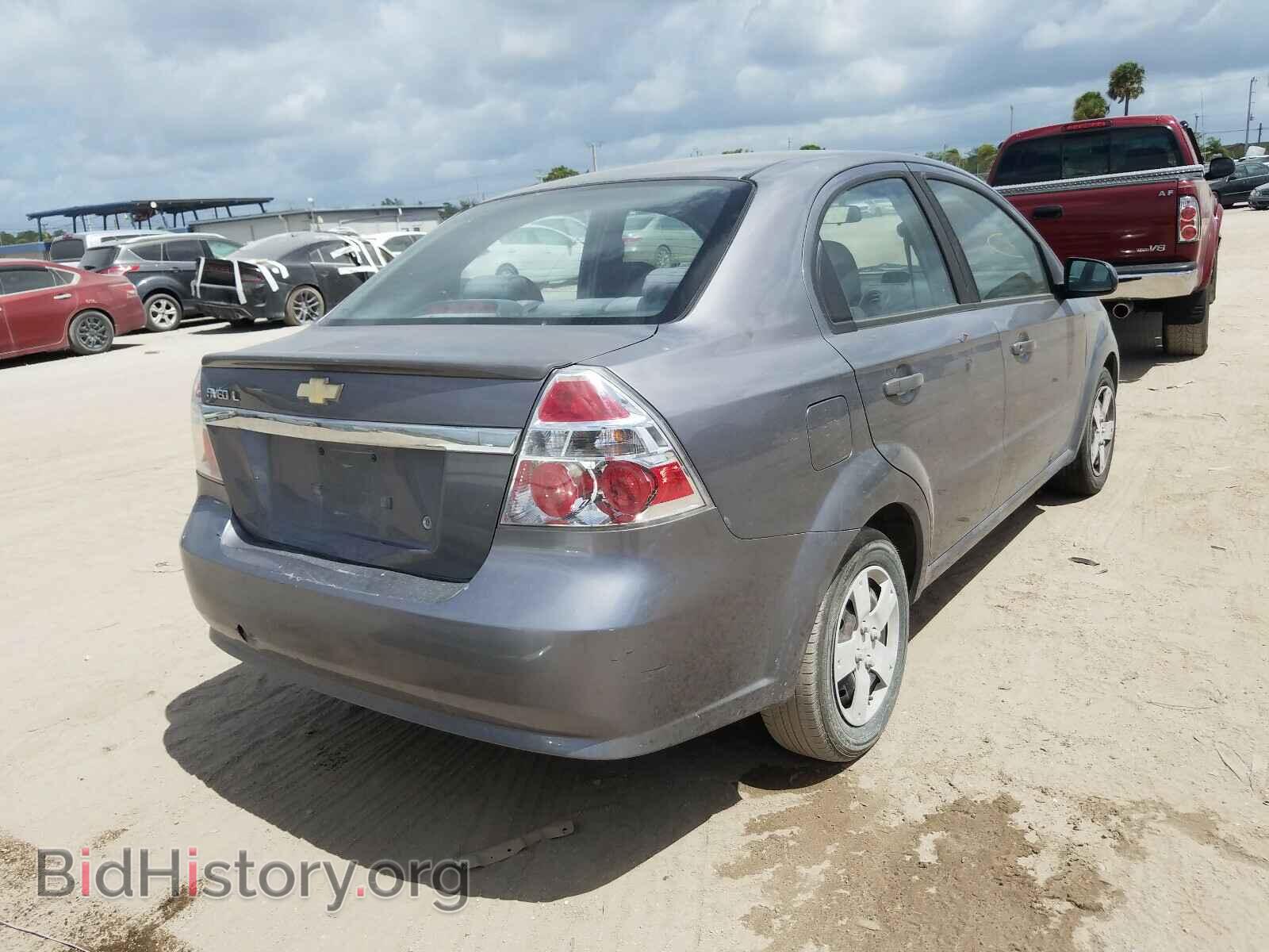 2010 CHEVROLET AVEO - VIN: KL1TD5DE8AB083906 - Фото 4
