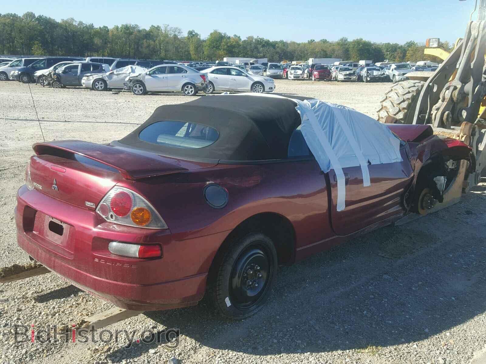 2005 MITSUBISHI ECLIPSE - VIN: 4A3AE45G25E031647 - Фото 4