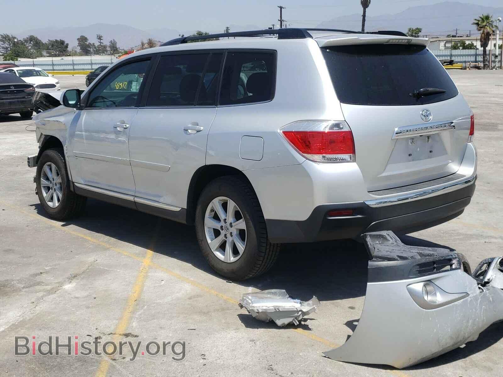 2013 TOYOTA HIGHLANDER - VIN: 5TDZK3EH8DS132475 - Фото 3