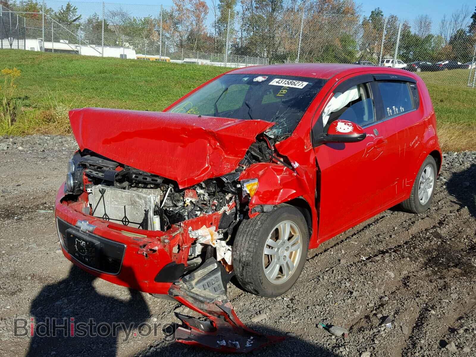 2012 CHEVROLET SONIC - VIN: 1G1JC6SH7C4172744 - Фото 2