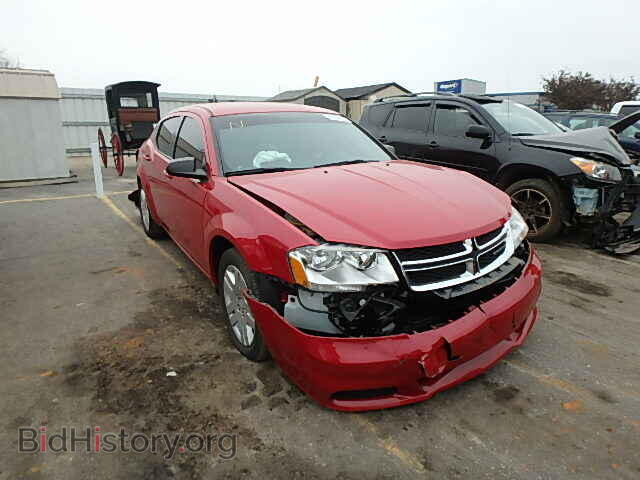 Photo 1C3CDZAB4EN148253 - DODGE AVENGER 2014