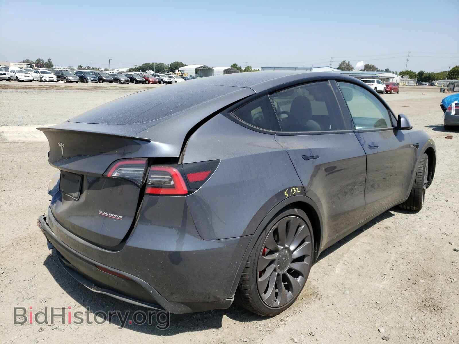 2020 TESLA MODEL Y - VIN: 5YJYGDEF6LF058879 - Фото 4