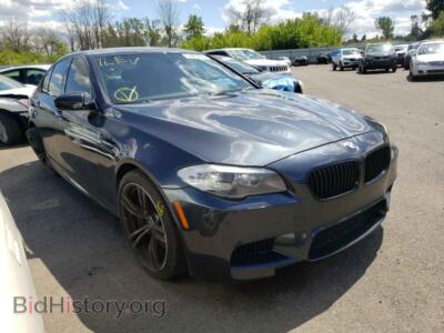 2013 BMW M5, темно-серый — VIN WBSFV9C51DC774049, Copart