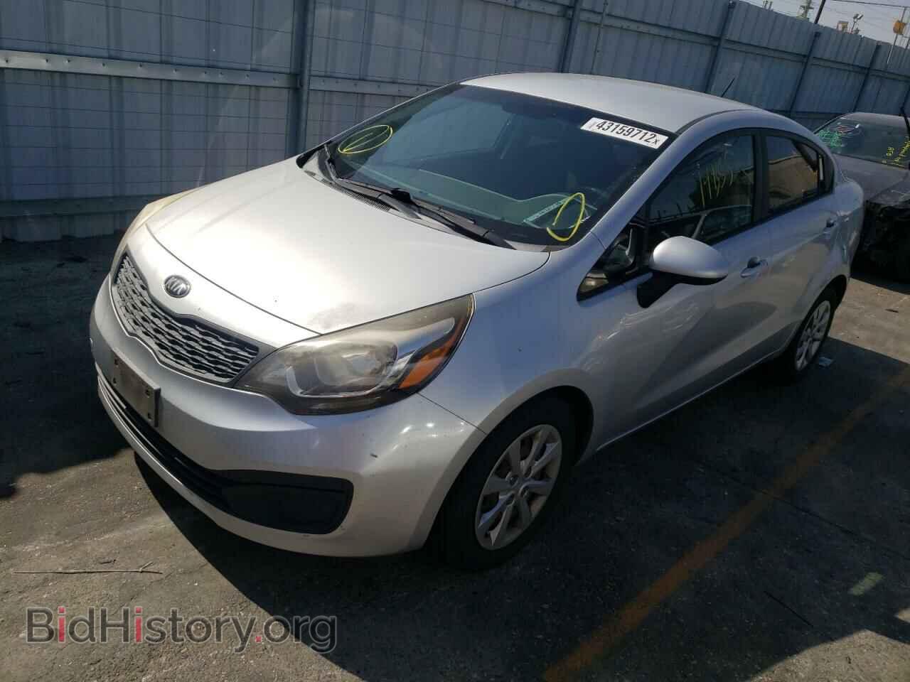 2014 KIA RIO - VIN: KNADM4A33E6363870 - Фото 2