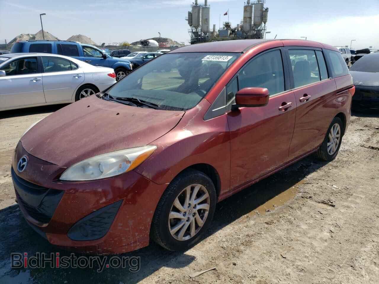 Photo JM1CW2BL4C0124596 - MAZDA 5 2012