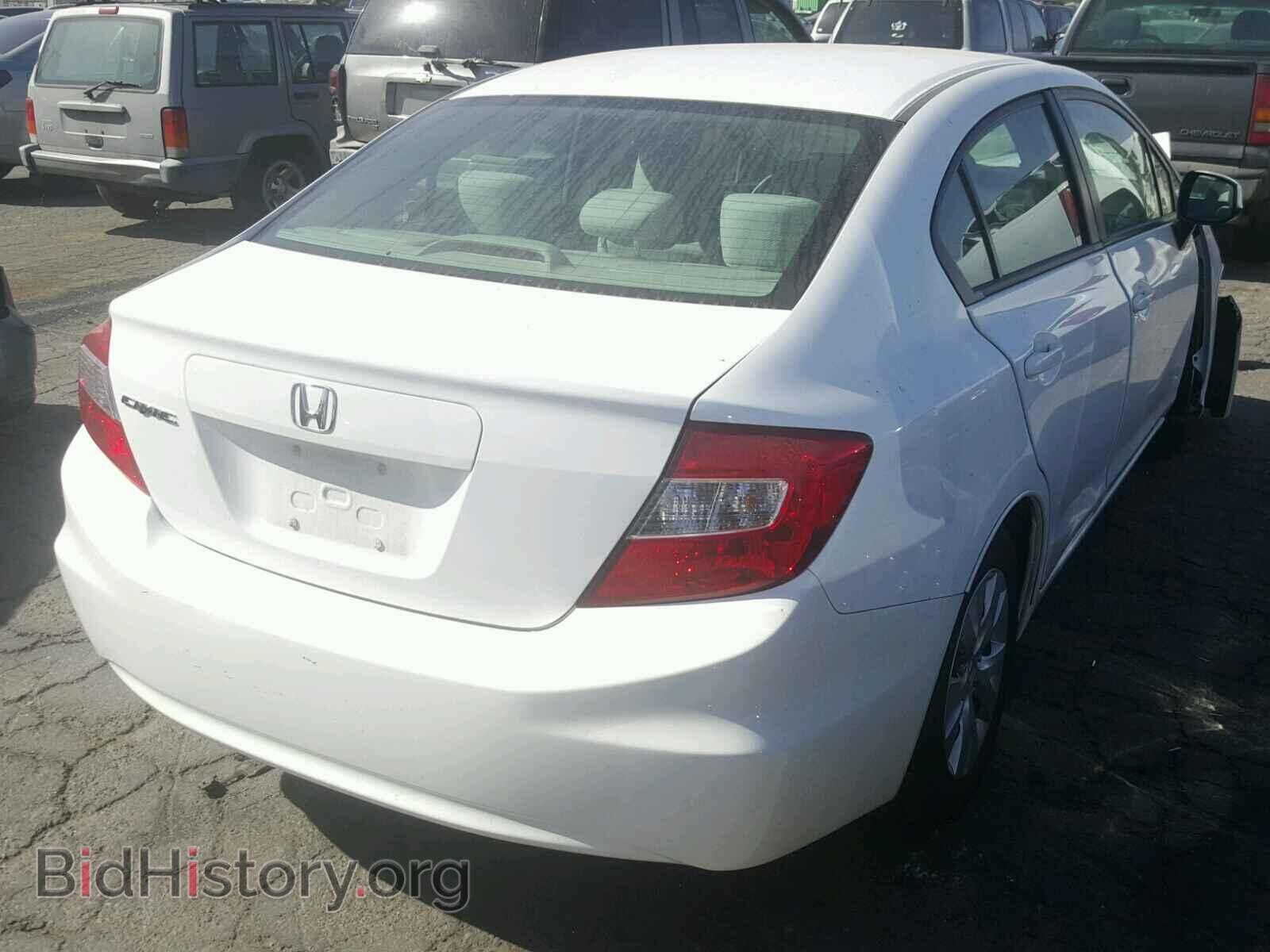 2012 HONDA CIVIC - VIN: 19XFB2F52CE316871 - Фото 4