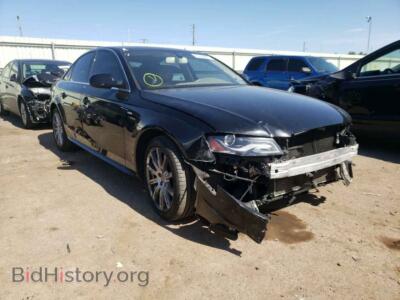 2012 Audi A4 A4 Premium, black — VIN WAUFFAFL3CA120550, Copart