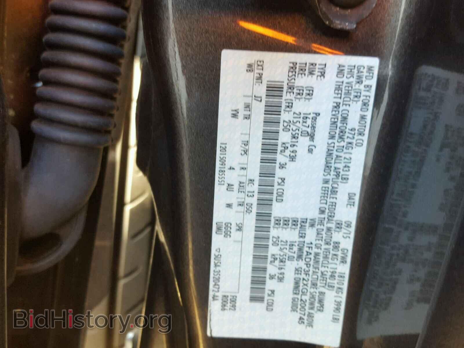 2016 FORD FOCUS - VIN: 1FADP3F2XGL200745 - Photo 10