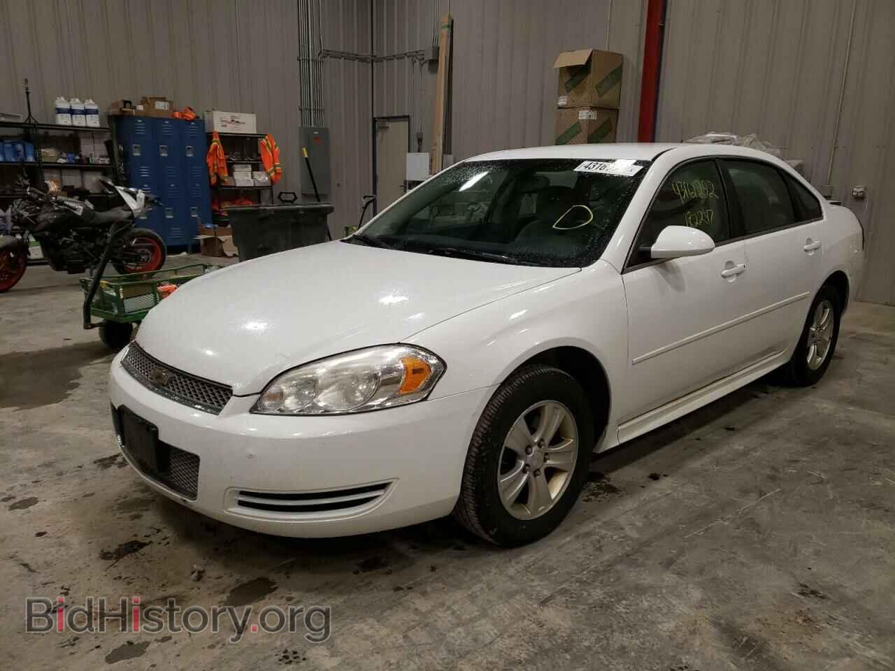 2012 CHEVROLET IMPALA - VIN: 2G1WF5E31C1148460 - Фото 2
