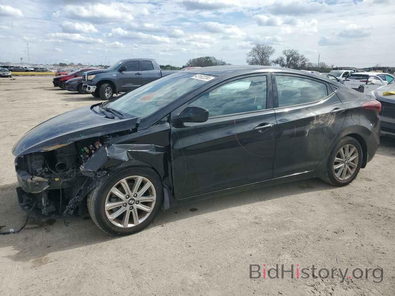 Photo KMHDH4AE5GU474956 - HYUNDAI ELANTRA 2016