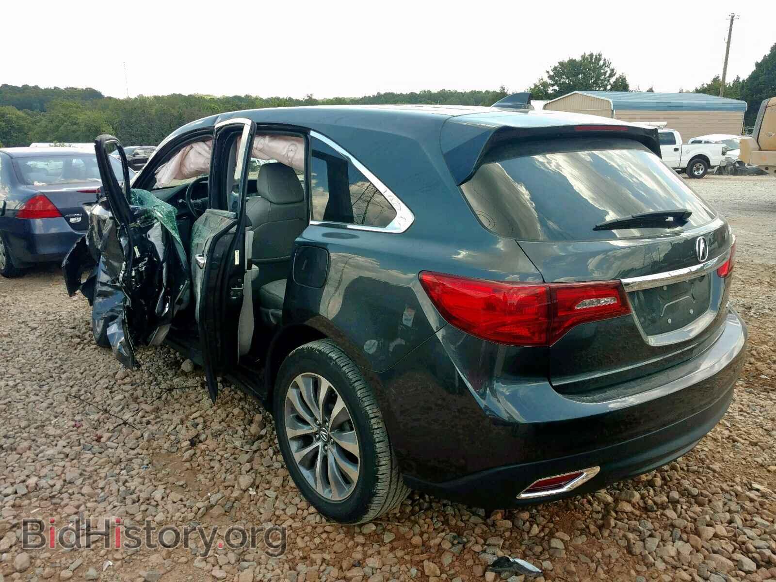 2015 ACURA MDX - VIN: 5FRYD4H42FB014836 - Фото 3