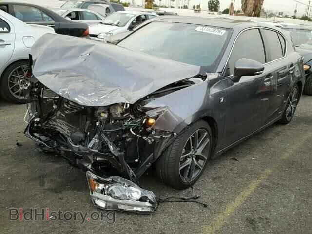 2014 LEXUS CT 200 - VIN: JTHKD5BH3E2206873 - Фото 2