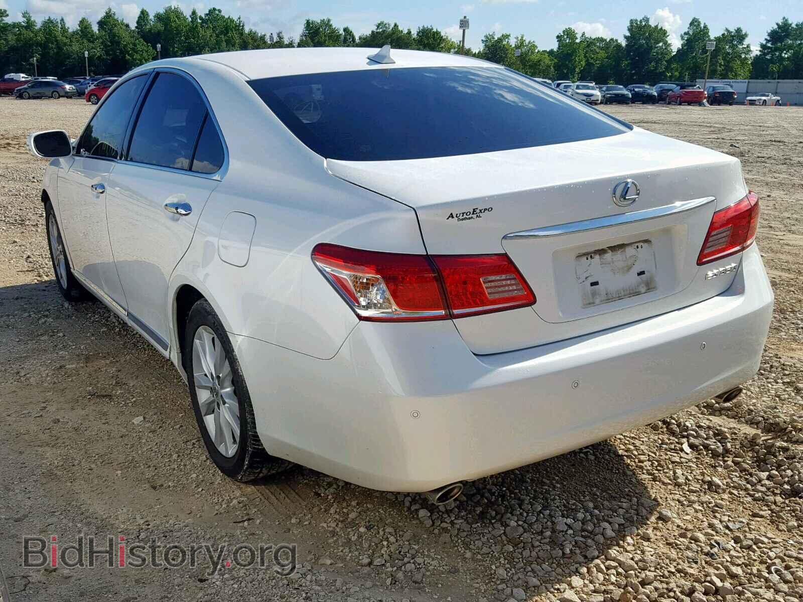 2012 LEXUS ES350 - VIN: JTHBK1EG1C2493886 - Фото 3