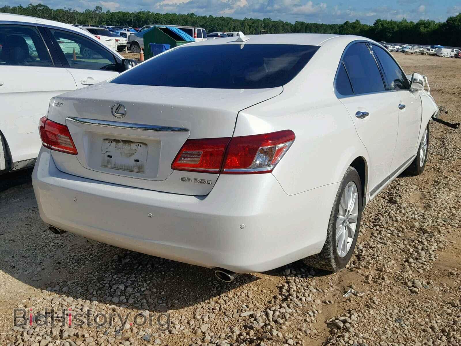 2012 LEXUS ES350 - VIN: JTHBK1EG1C2493886 - Фото 4