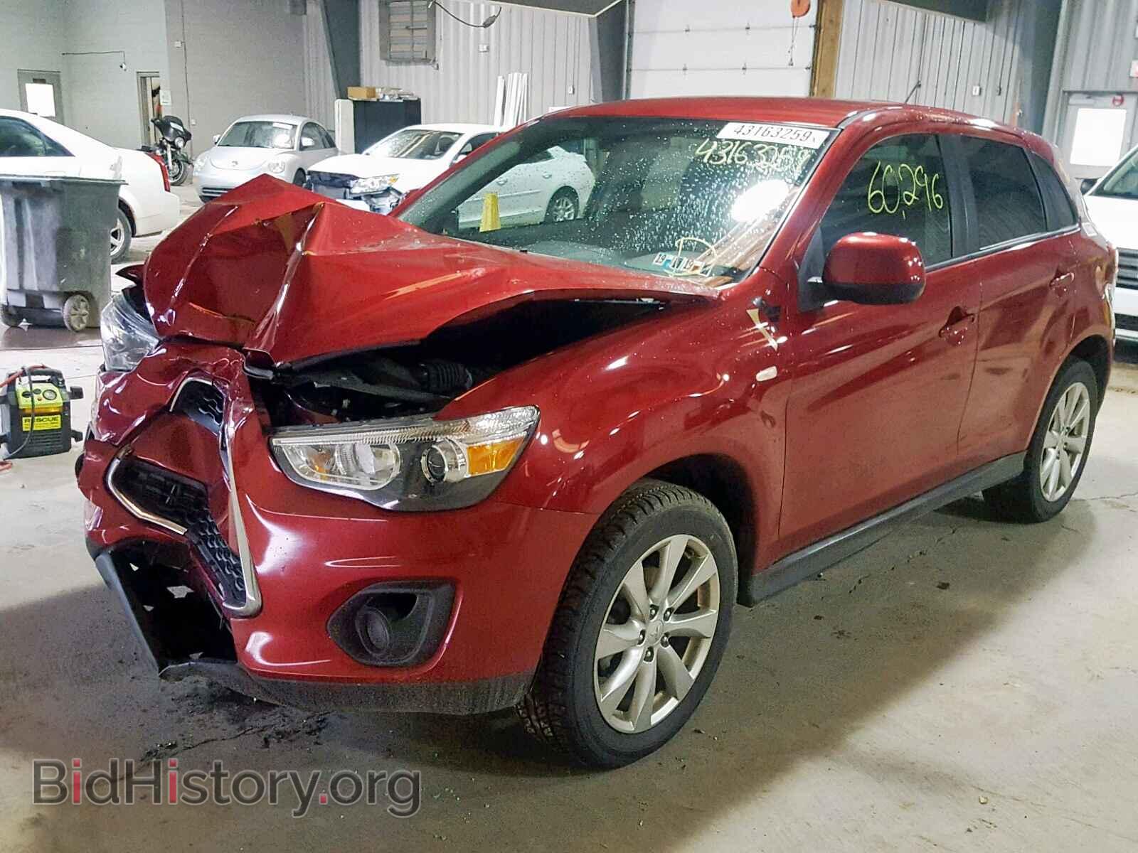 2015 MITSUBISHI OUTLANDER - VIN: 4A4AR3AUXFE052625 - Фото 2