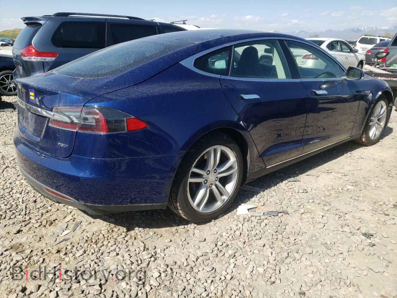 2015 TESLA MODEL S - VIN: 5YJSA1S22FF091793 - Фото 4