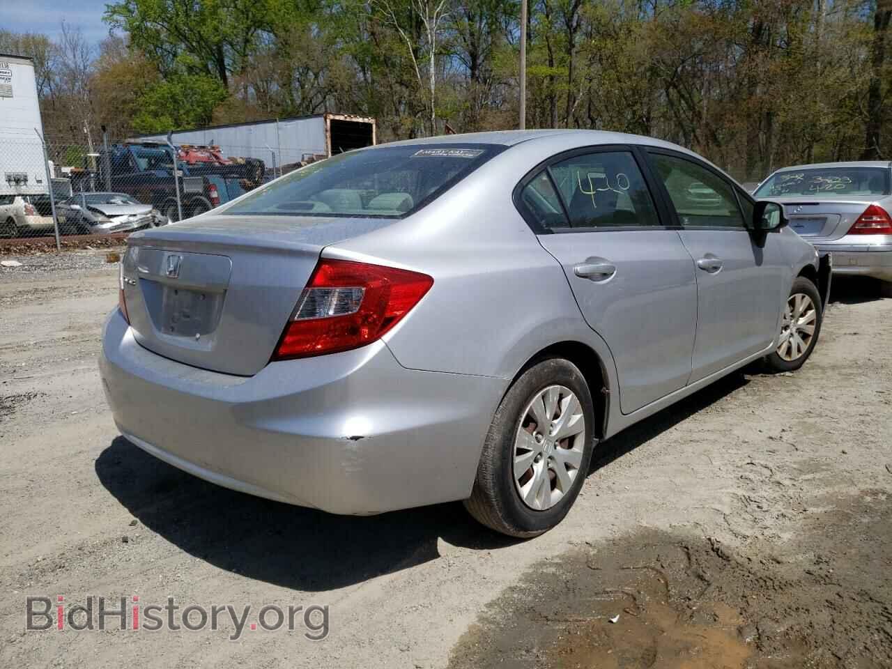 2012 HONDA CIVIC - VIN: 19XFB2F56CE316923 - Фото 4