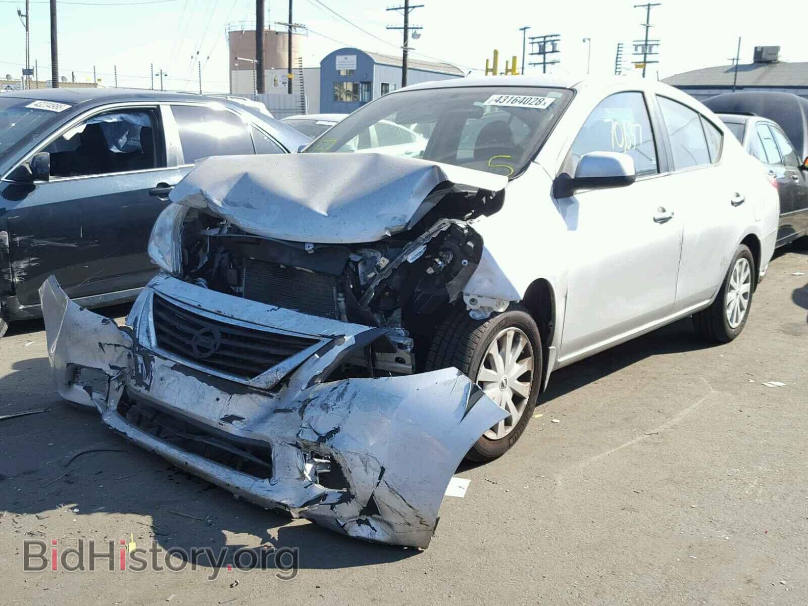 2012 NISSAN VERSA - VIN: 3N1CN7AP2CL864898 - Фото 2