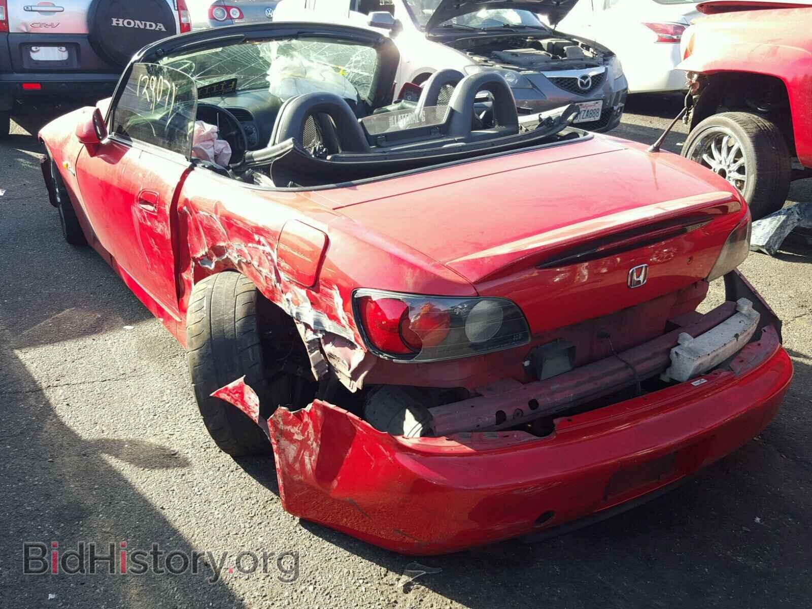 2000 HONDA S2000 - VIN: JHMAP114XYT007313 - Фото 3